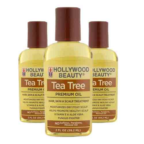 Hollywood Beauty Teebaumöl – Beruhigt die Kopfhaut 59ml