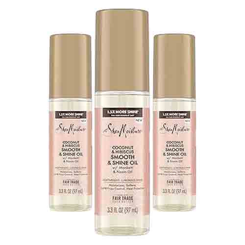 Shea Moisture Glanzöl mit Kokos & Hibiskus – Tiefenfeuchtigkeit 97ml