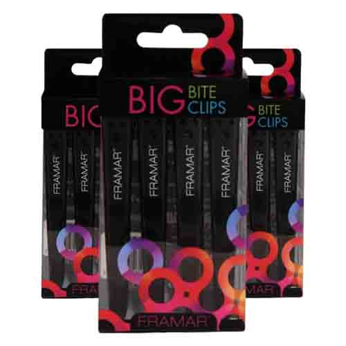 Framar Big Bite Clips – Starke Haarklammern 4 Stück