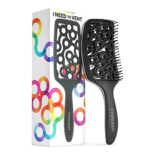 Framar Vent Brush I Need to Vent – Ergonomisches Design 1 Stück