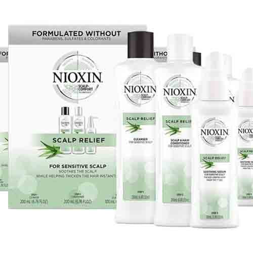Nioxin Scalp Relief Trail Kit – Für gesunde Kopfhaut 3x100ml