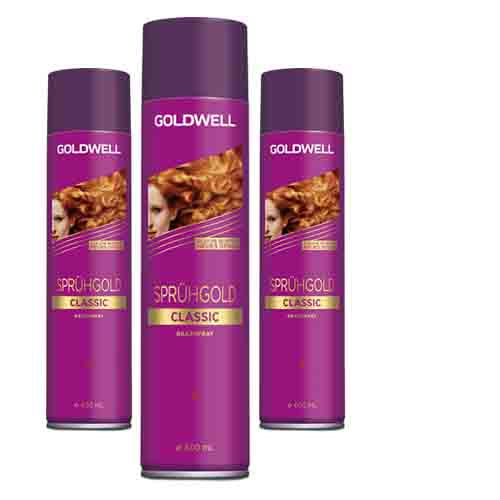 Goldwell Sprühgold Classic Haarspray – Leichter Halt 600ml