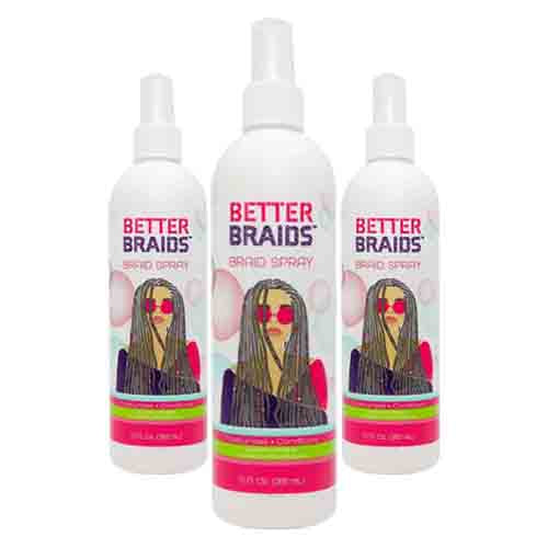 Better Braids Spray – Feuchtigkeit für Zöpfe 355ml