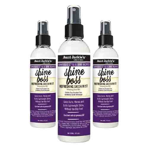 Aunt Jackie's Shine Boss Refreshing Sheen Mist – Glanz & Feuchtigkeit 355ml