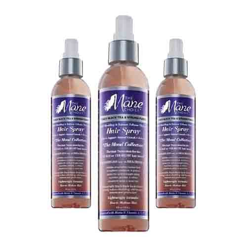 The Mane Choice Haar Spray Pfirsich Schwarztee – Volumen & Schutz 236ml