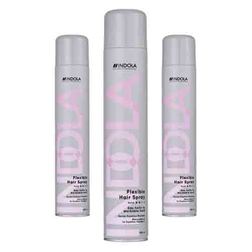 Indola Haarspray Flexible – Flexibler Halt 500ml