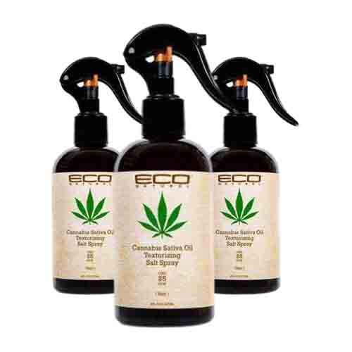 Eco Style Texturizing Salt Spray mit Cannabis Sativa – Volumen 237ml