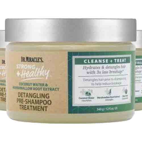 Dr. Miracle's Pre-Shampoo Behandlung – Entwirrt & Feuchtigkeit 340g