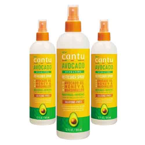 Cantu Hydrating Refresher Spray mit Avocado – Feuchtigkeit 355ml