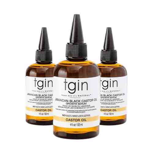 TGIN Wachstum Serum mit Jamaikanischem Schwarz-Kastoröl – Feuchtigkeit 118ml