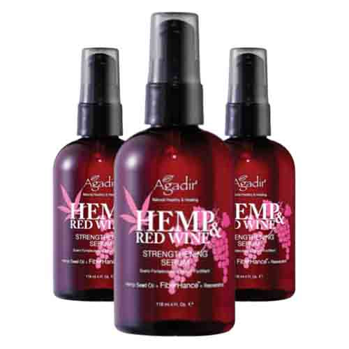 Agadir Haarserum mit Hanf & Rotwein – Stärkung 118ml
