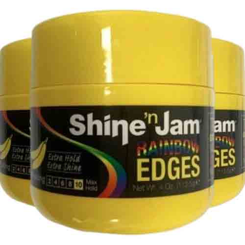 Ampro Styling Gel Rainbow Edges Banana Pudding – Extra Halt 113g