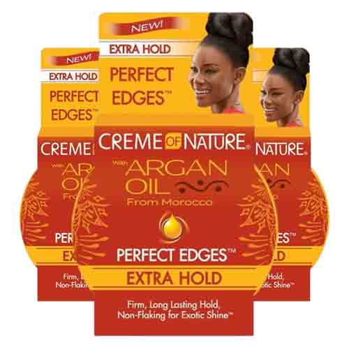 Creme of Nature Styling Gel Argan Oil Perfect Edges – Extra Halt 64g