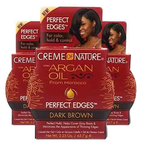Creme of Nature Styling Creme Perfect Edges Dunkelbraun – 64g