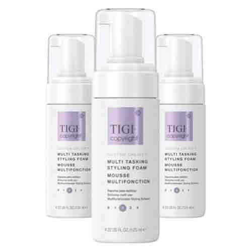 TIGI Copyright Multi Tasking Styling Foam – Vielseitige Anwendung 125ml