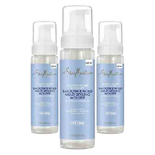 SheaMoisture Styling Mousse mit Manuka-Honig & Joghurt – Halt 222ml
