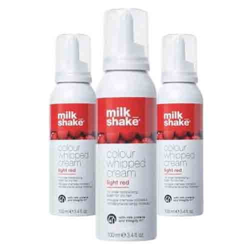 Milk Shake Colour Whipped Cream Light Red – Temporäre Farbe 100ml