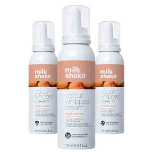 Milk Shake Leave-In Mousse Rose Brown – Temporäre Farbe 100ml