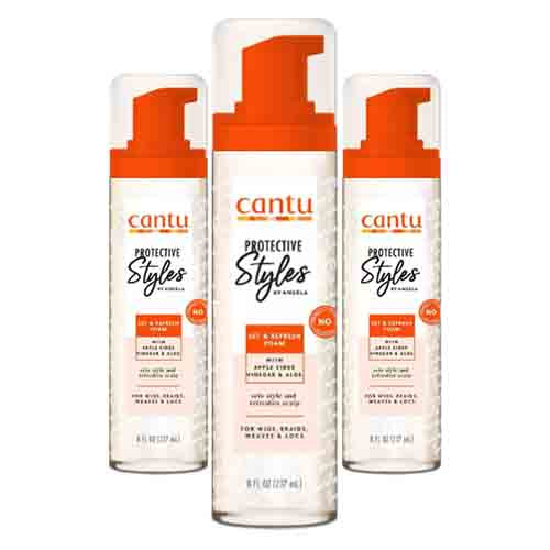 Cantu Set & Refresh Foam – Feuchtigkeit für Locken 236ml