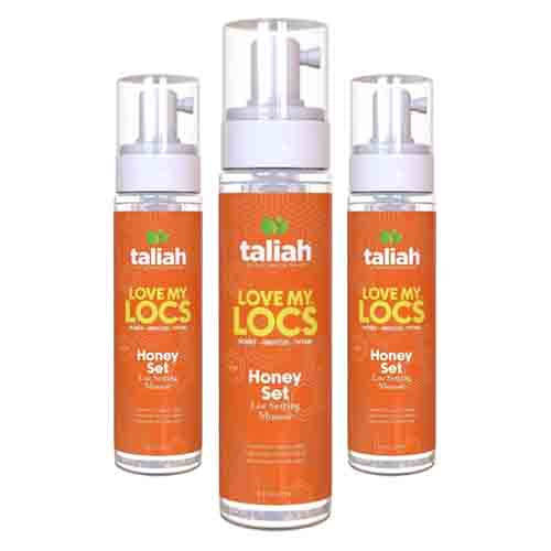 Taliah Waajid Locken Mousse Honey Set – Extra Halt 237ml