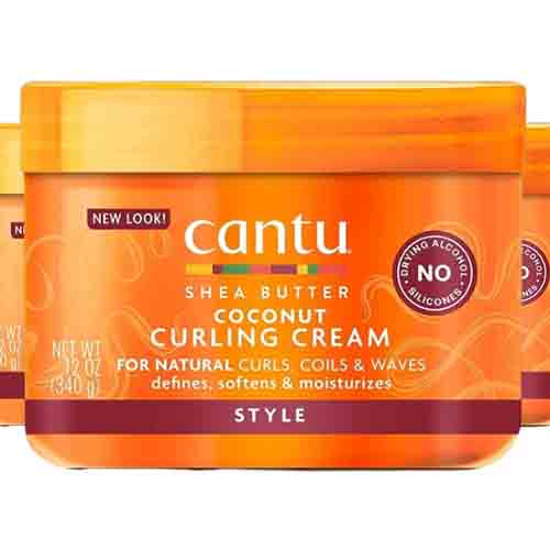 Cantu Lockencreme mit Shea Butter & Kokosnuss – Feuchtigkeit 340g