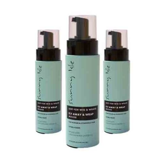 Sunny Isle Mousse für Perücken, Zöpfe & Extensions – Anti-Fliegende Haare 227ml