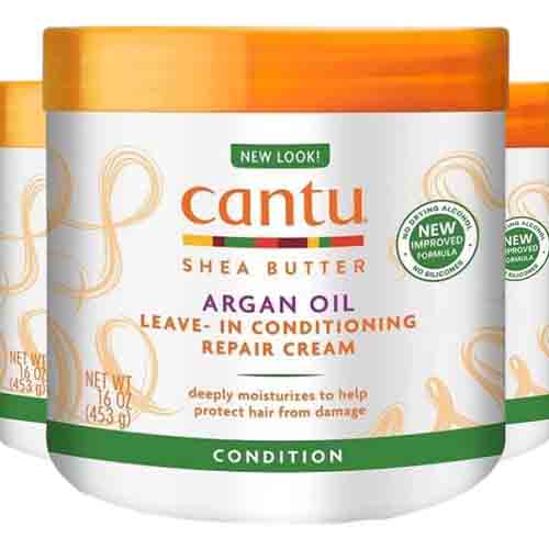 Cantu Leave-In Conditioner mit Sheabutter & Arganöl – Feuchtigkeit 473ml