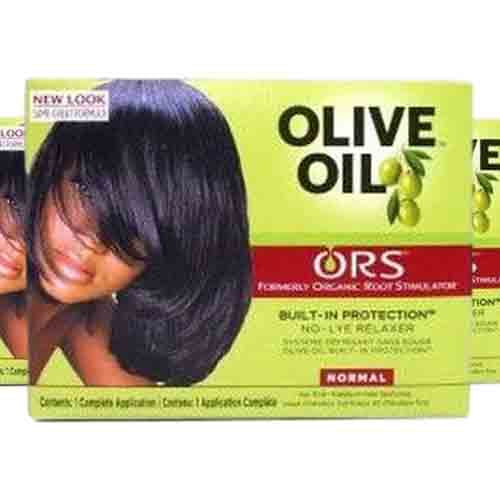 ORS No Lye Relaxer Kit Normal – Mit Olivenöl 400g