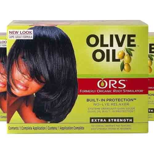 ORS No Lye Relaxer Kit Extra Strength – Schutz & Glanz 500g