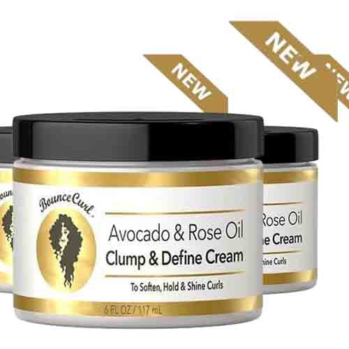 Bounce Curl Lockencreme mit Avocado & Rosenöl – Volumen 117ml