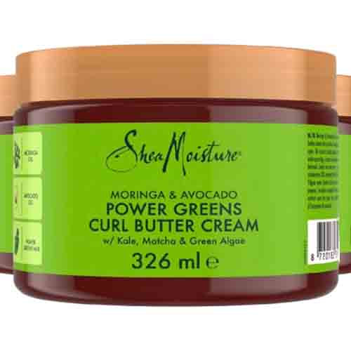 Shea Moisture Lockencreme M&A Power Greens – Sanfte Definition 326ml