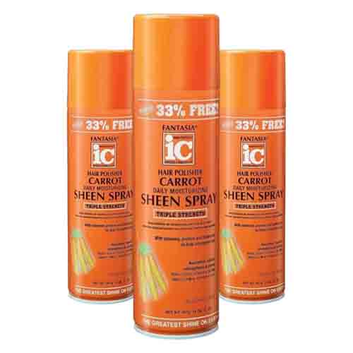 Fantasia Haarpflege Sheen Spray Karottenwachstum – Feuchtigkeit 414ml