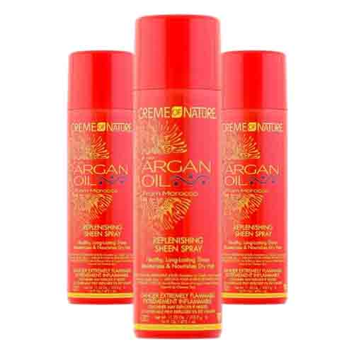 Creme Of Nature Sheen Spray mit Arganöl – Hoher Glanz 335ml