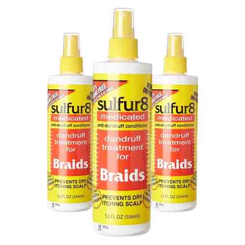 Sulfur8 Braid Spray – Feuchtigkeit für Locken & Zöpfe 356ml