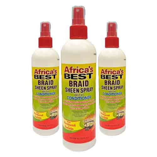 Africa's Best Braid Sheen Spray – Mit Conditioner 355ml