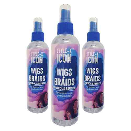 Style-X Icon Wigs + Braids Control & Refresh Spray – 250ml