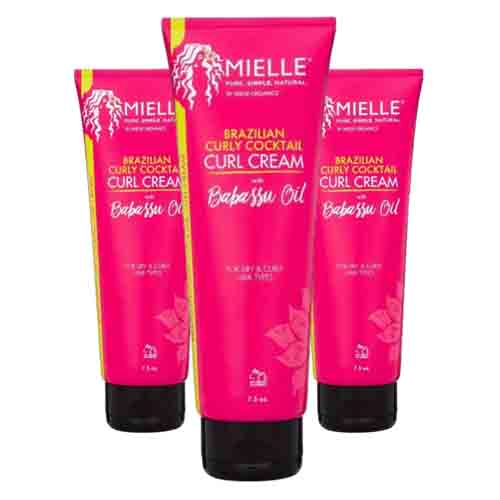 Mielle Organics Lockencreme Brazilian Curly Cocktail – Feuchtigkeit 221ml