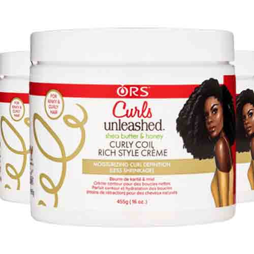 ORS Curls Unleashed Lockencreme Shea Butter & Honey – Feuchtigkeit 455g