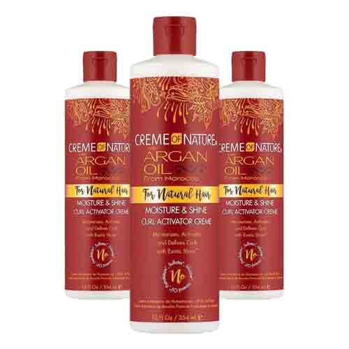 Creme Of Nature Lockencreme mit Arganöl – Feuchtigkeit & Glanz 354ml