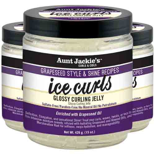 Aunt Jackie's Glossy Curling Jelly ICE CURLS – Feuchtigkeit 426g