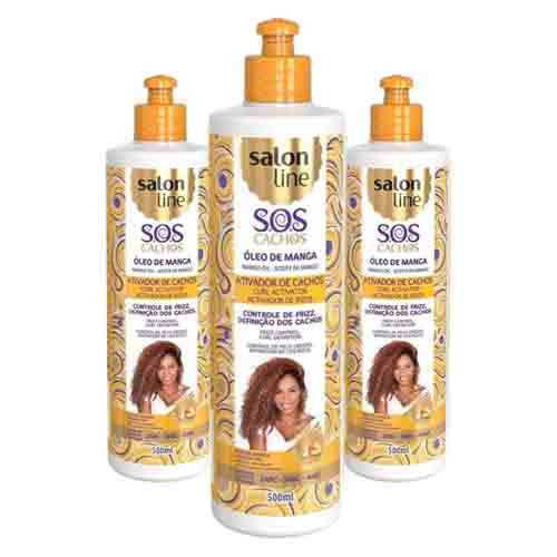 Salon Line Curl Activator Mango Oil – Feuchtigkeit 500ml