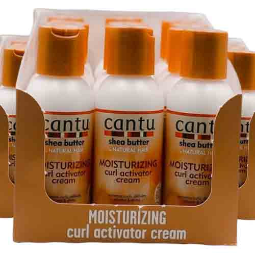 Cantu Lockencreme mit Sheabutter – Feuchtigkeit 12x89ml
