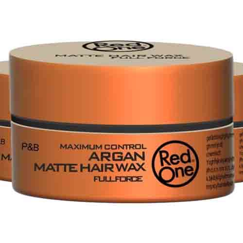 Red One Haarwax Argan Matte Full Force – Starker Halt 150ml