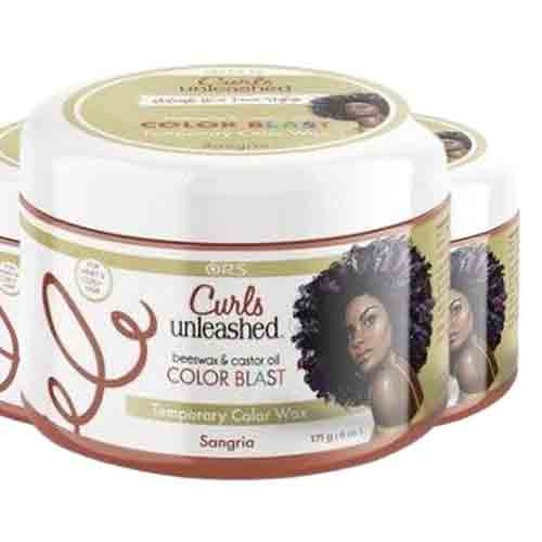 Curls Unleashed Haar-Make-Up Wachs Sangria – Temporäre Farbe 170g