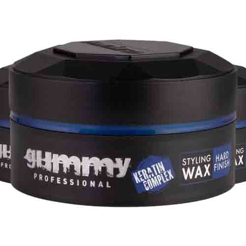 Gummy Styling Wax Hard Finish – Starker Halt 150ml