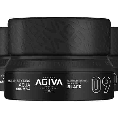 Agiva Styling Gel Wax Black 09 – Maximaler Halt 155ml