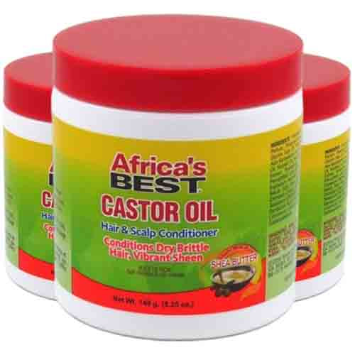 Africa's Best Conditioner mit Rizinusöl – Feuchtigkeit 149g