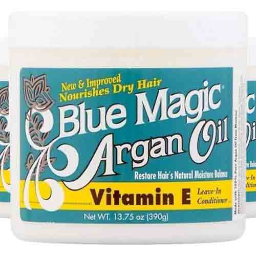 Blue Magic Leave-In Conditioner Argan Oil Vitamin E – Feuchtigkeit 390g
