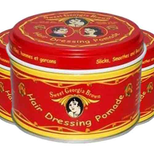 Sweet Georgia Brown Haarpomade Rot – Glanz 113g