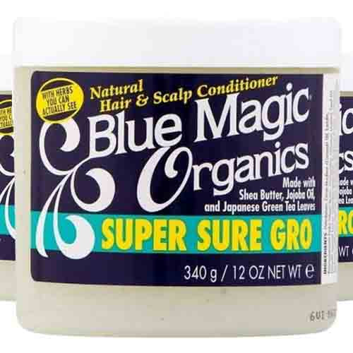 Blue Magic Organics Super Gro – Mit Shea Butter & Jojoba 340g